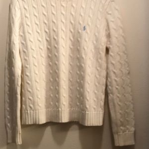 Gently worn.  All cotton. White.  I am selling because I do not wear it anymore.